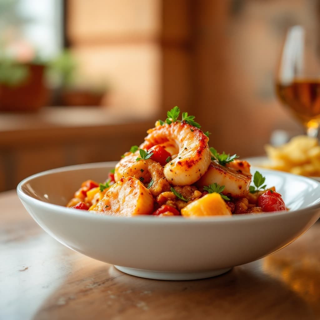 Pulpo a la brasa